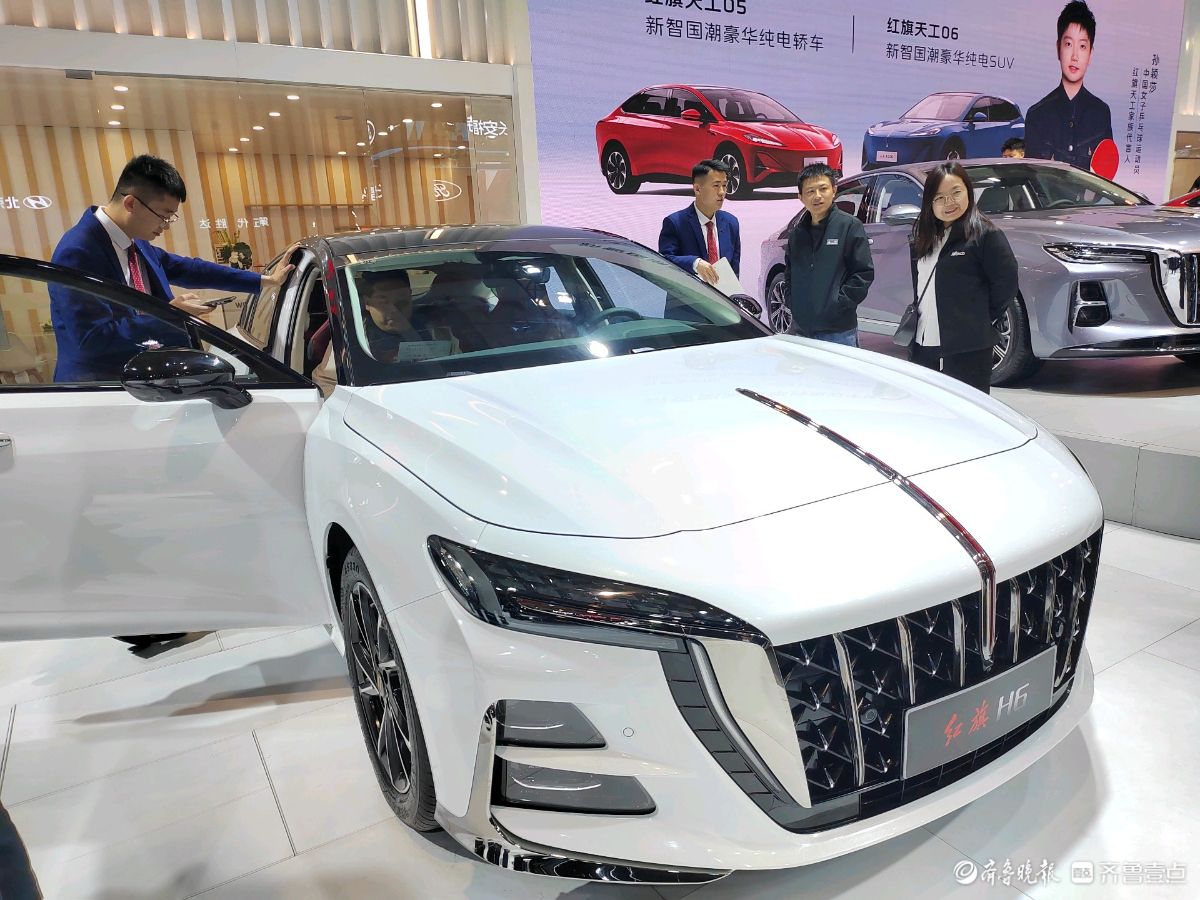 壹点拍客团|齐鲁春季车展周末人气旺，国产新能源车成“抢手货”