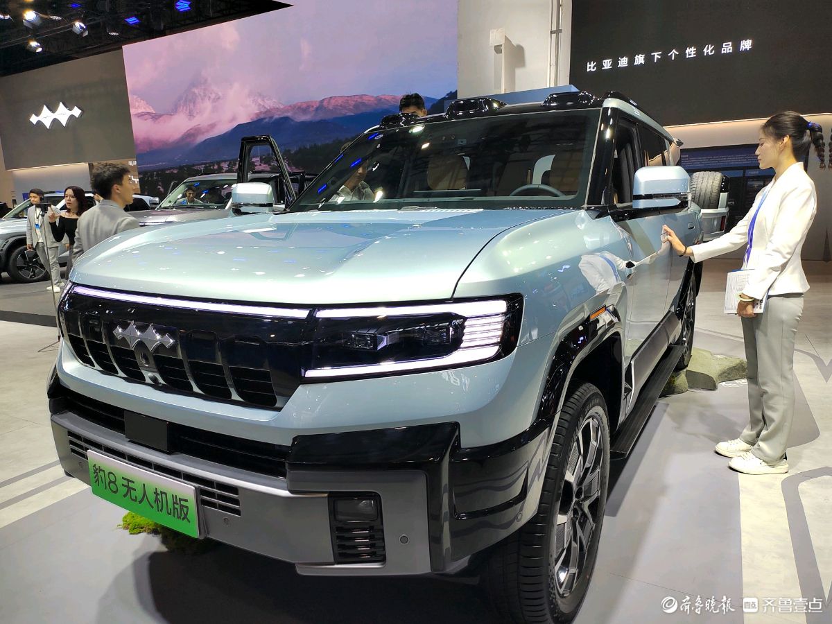 壹点拍客团|齐鲁春季车展周末人气旺，国产新能源车成“抢手货”