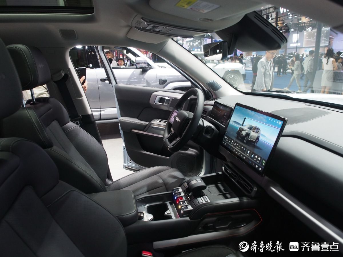 齐鲁春季车展：即将上市的钛3越野车亮丽又强悍，为青年人量身打造