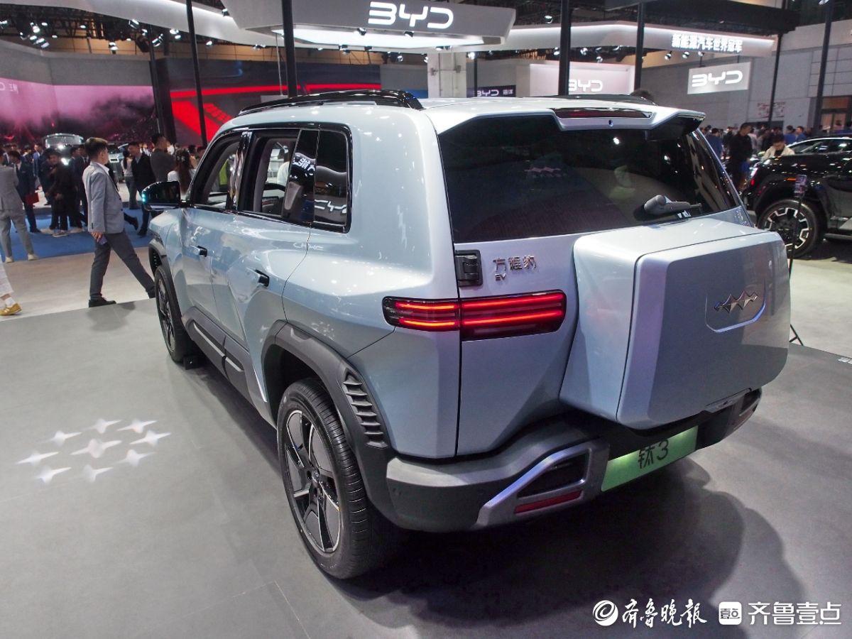 齐鲁春季车展：即将上市的钛3越野车亮丽又强悍，为青年人量身打造