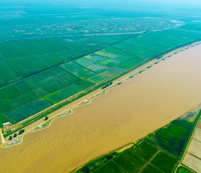 九曲黄河，奔腾万里，在河口留下印记。近年来，河口黄河河务局以昂扬向上之姿、务实奋进之举，深刻讲述向上向好向善、人与自然和谐共生、融合发展的河口黄河发展故事，在建设幸福河的瑰丽画卷上描绘着属于自己的色彩。