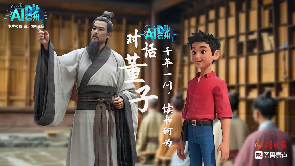 AI德州丨遇见董子——千年一问，读书为何？