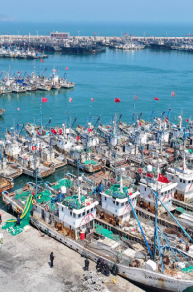 2025年5月1日12时，随着伏季休渔期正式启动，威海市远遥、石岛等渔港内千余艘渔船陆续归港停泊，标志着威海海域进入为期四个月的“休养生息”阶段。作为全国海洋渔业重镇，威海以“科学用海、科技兴海”为导向，通过“休渔+管理+服务”三措并举，全力推动渔业可持续发展。