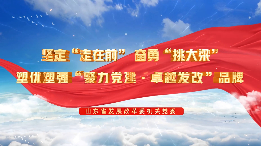 十佳机关党建品牌｜省发展改革委直属机关党委：“聚力党建·卓越发改”党建品牌