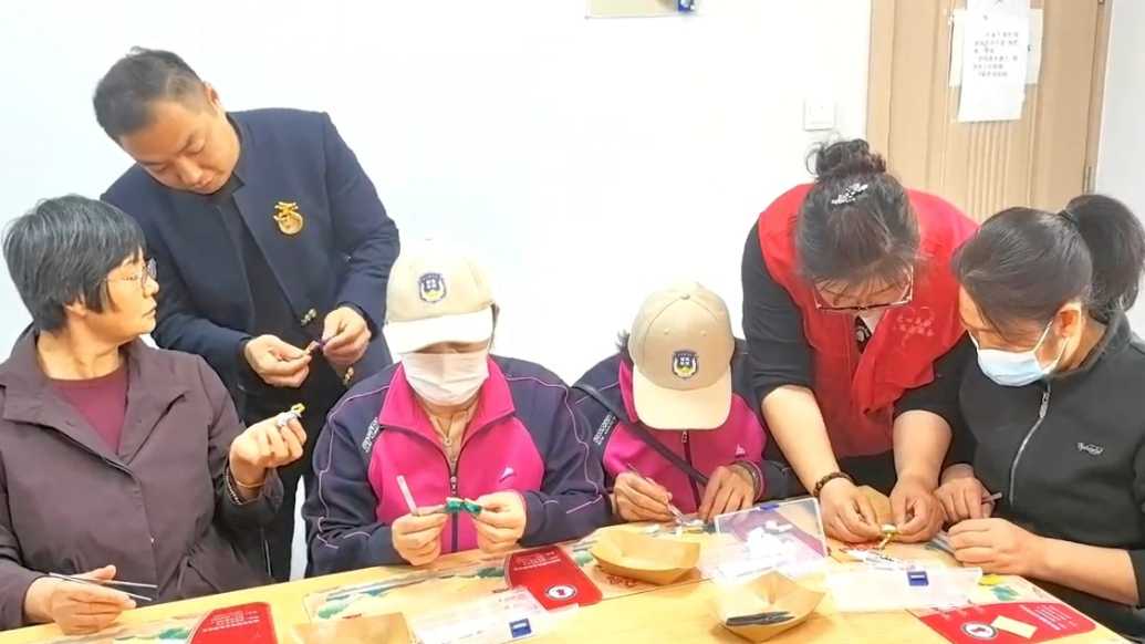 果然视频 | 环翠楼街道东南村社区开展非遗传承活动