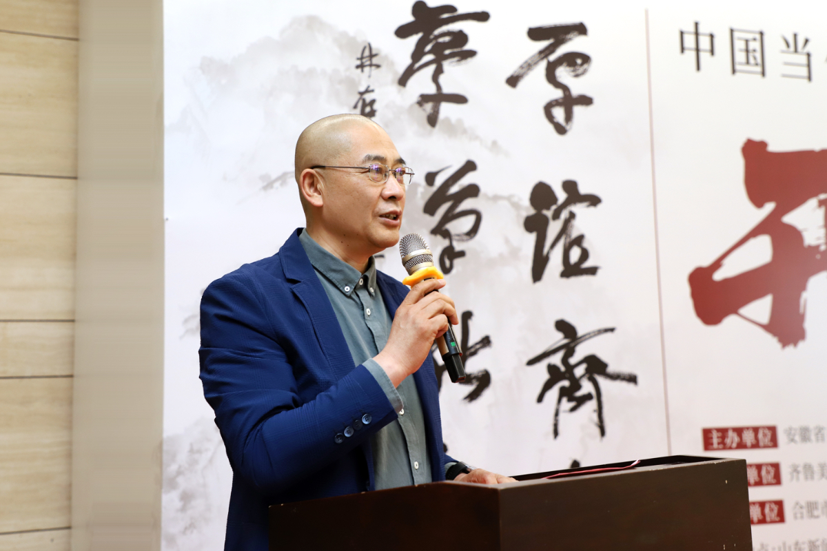 “厚谊齐鲁 梦笔新安——林存安作品展”亮相山东新闻美术馆
