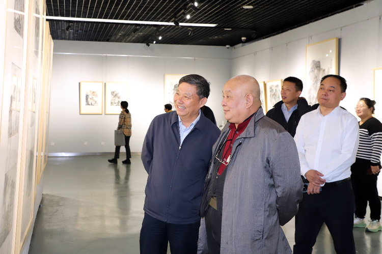 “厚谊齐鲁 梦笔新安——林存安作品展”亮相山东新闻美术馆