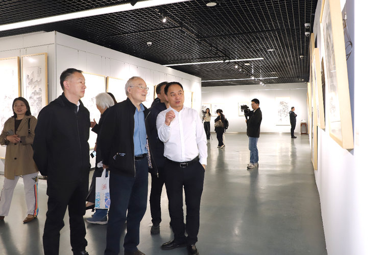 “厚谊齐鲁 梦笔新安——林存安作品展”亮相山东新闻美术馆