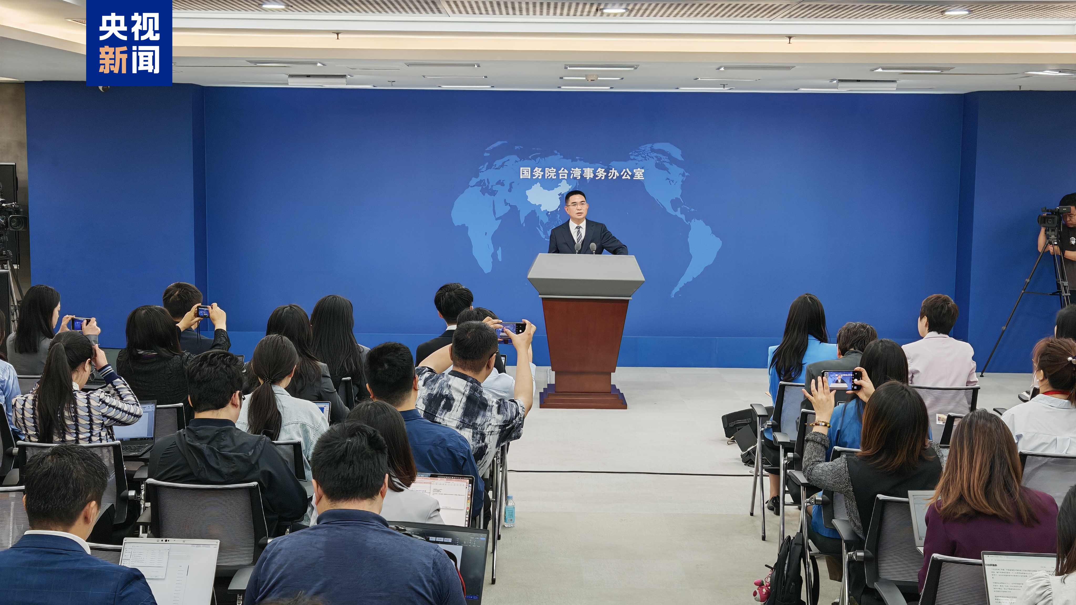 国台办：民进党当局“假民主、真独裁”自会广受质疑和反对