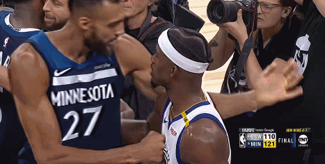 NBA季后赛|库里缺阵，勇士大比分1:4森林狼，遭绅士横扫