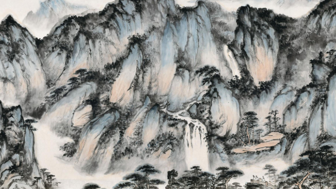林存安《黄山揽胜》展现黄山多元特质和生机