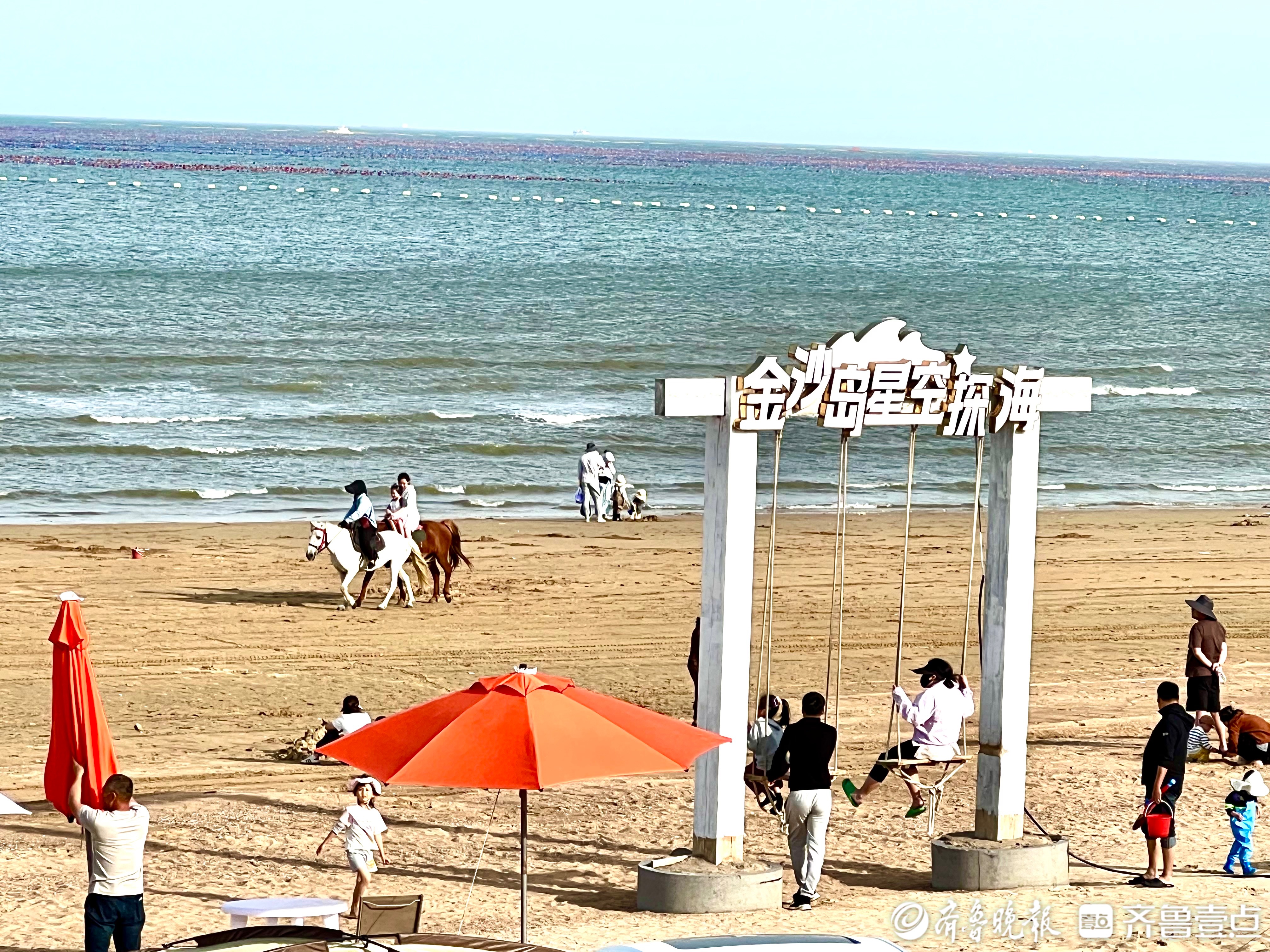 美食、音乐、露营、烟花，日照金沙岛现场超燃！