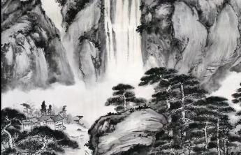林存安《山高水长》：山水画中的哲思