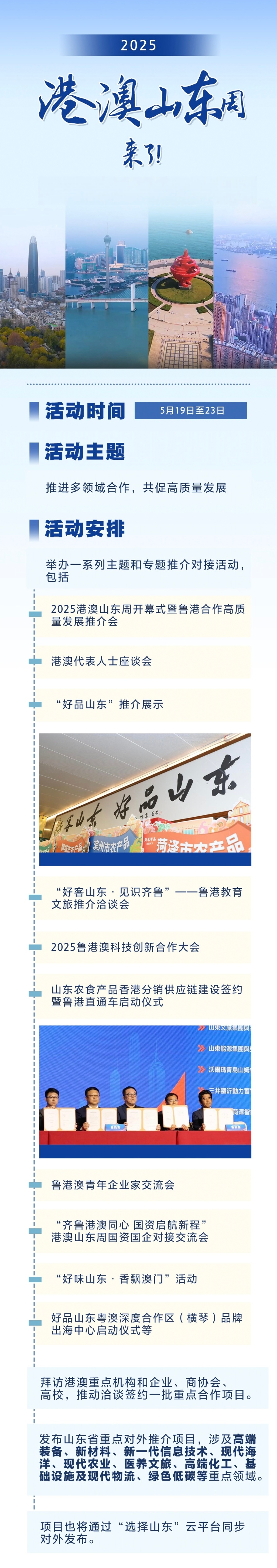 一图读懂|2025港澳山东周