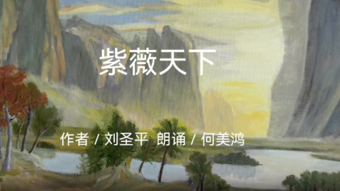 诗文诵读｜何美鸿：紫薇天下（作者：刘圣平）
