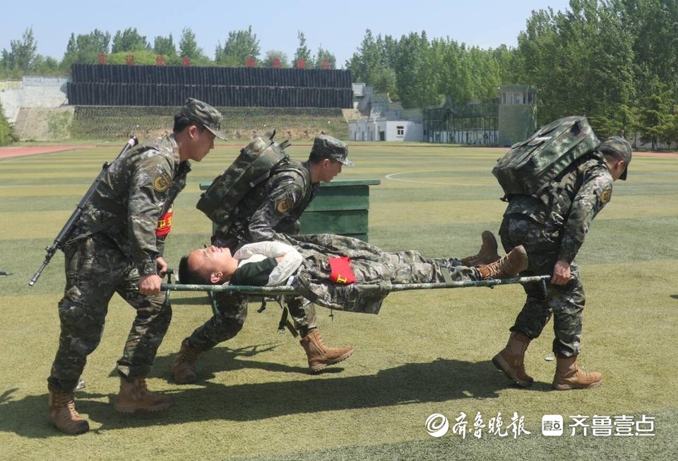 “硝烟”弥漫，“战”味十足！直击烟台武警官兵超燃比武现场