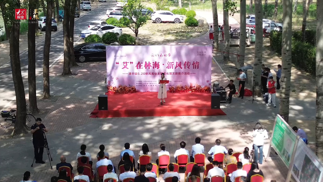 高唐县举办“艾在林海·新风传情”移风易俗主题活动