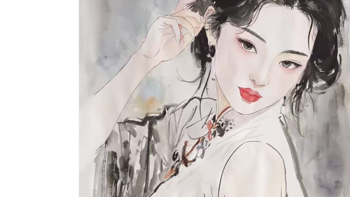 画家马国斌钢笔画水墨画作品展示