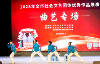 2025年全市社会文艺团体优秀作品展演圆满完成