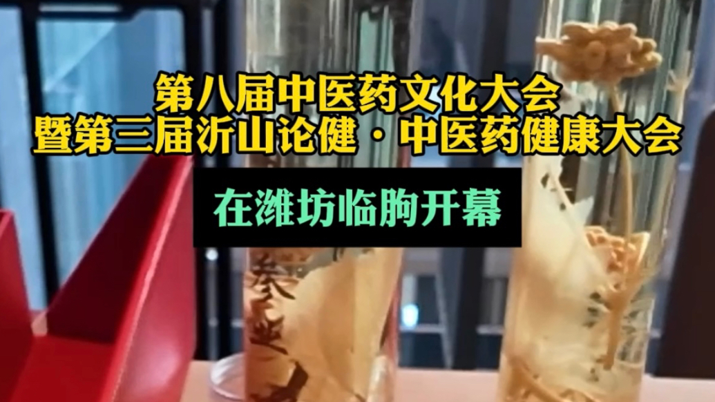 果然视频|第八届中医药文化大会暨沂山论健在潍坊临朐开幕