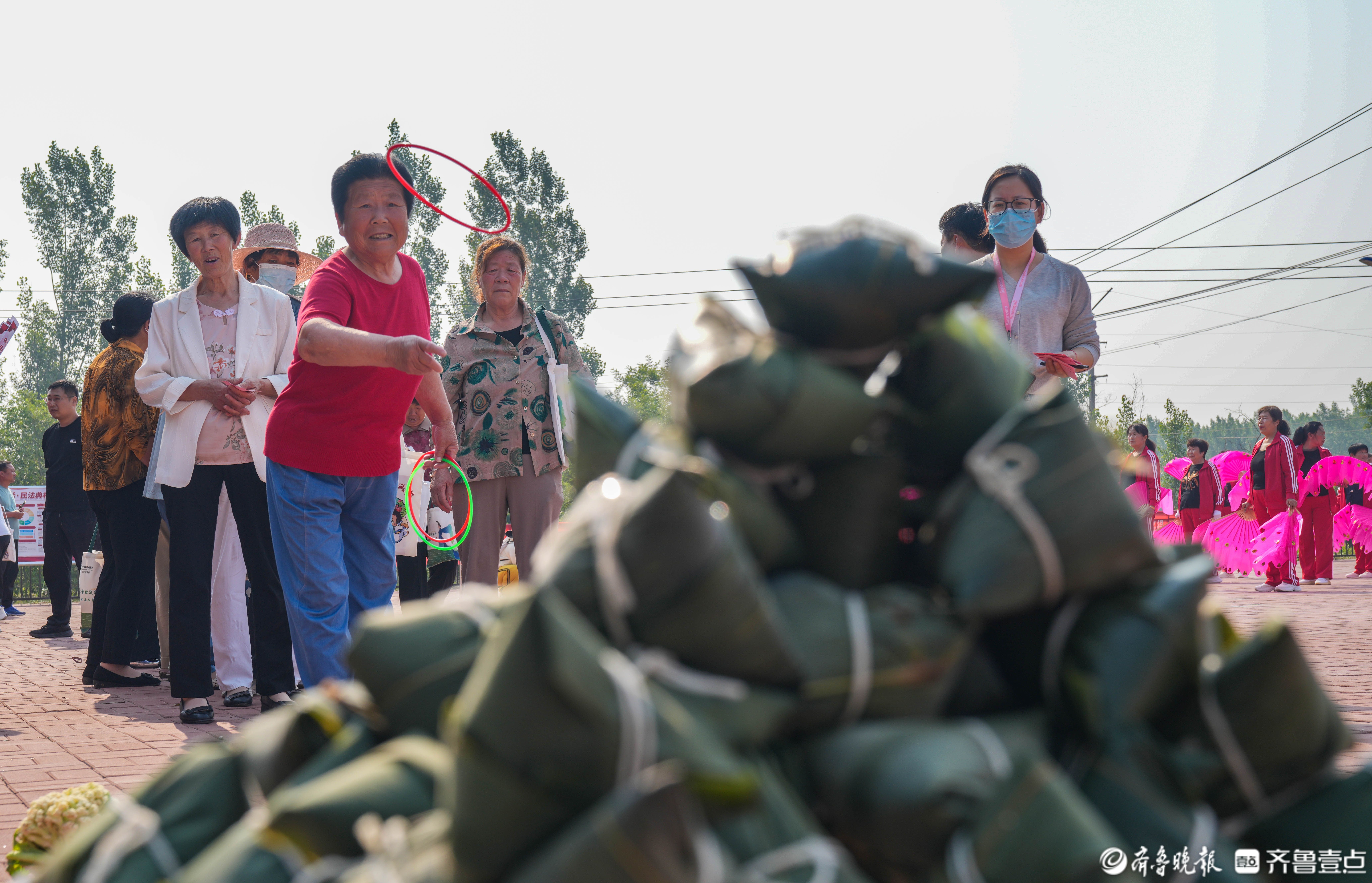 山东乐陵：“幸福市集”迎端午