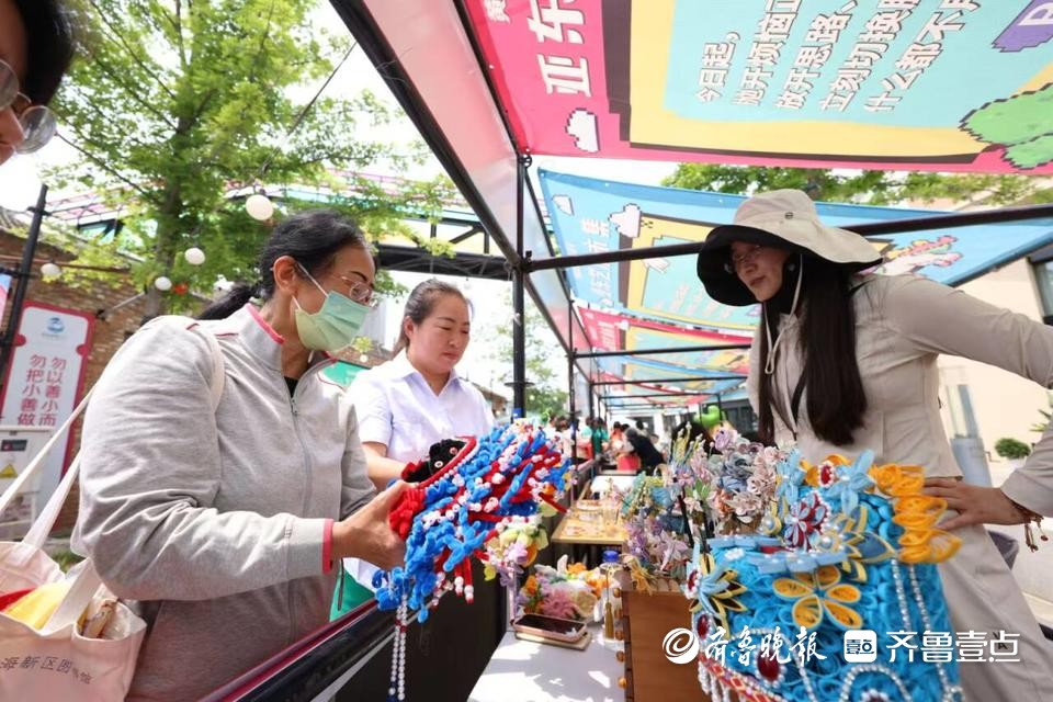 将知识宣传融入多元体验，移风易俗文化展示大集“干货满满”
