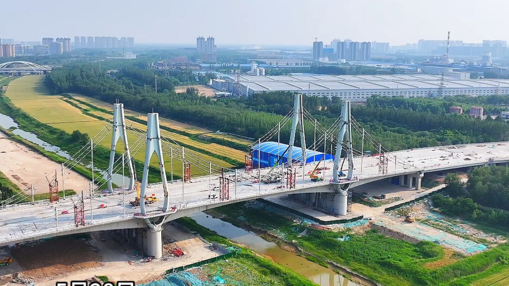 果然视频｜德州大学路跨减河桥项目预计6月底完工