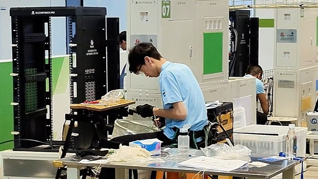 视频丨山东省职业技能大赛信息网络布线项目：联动通信产业