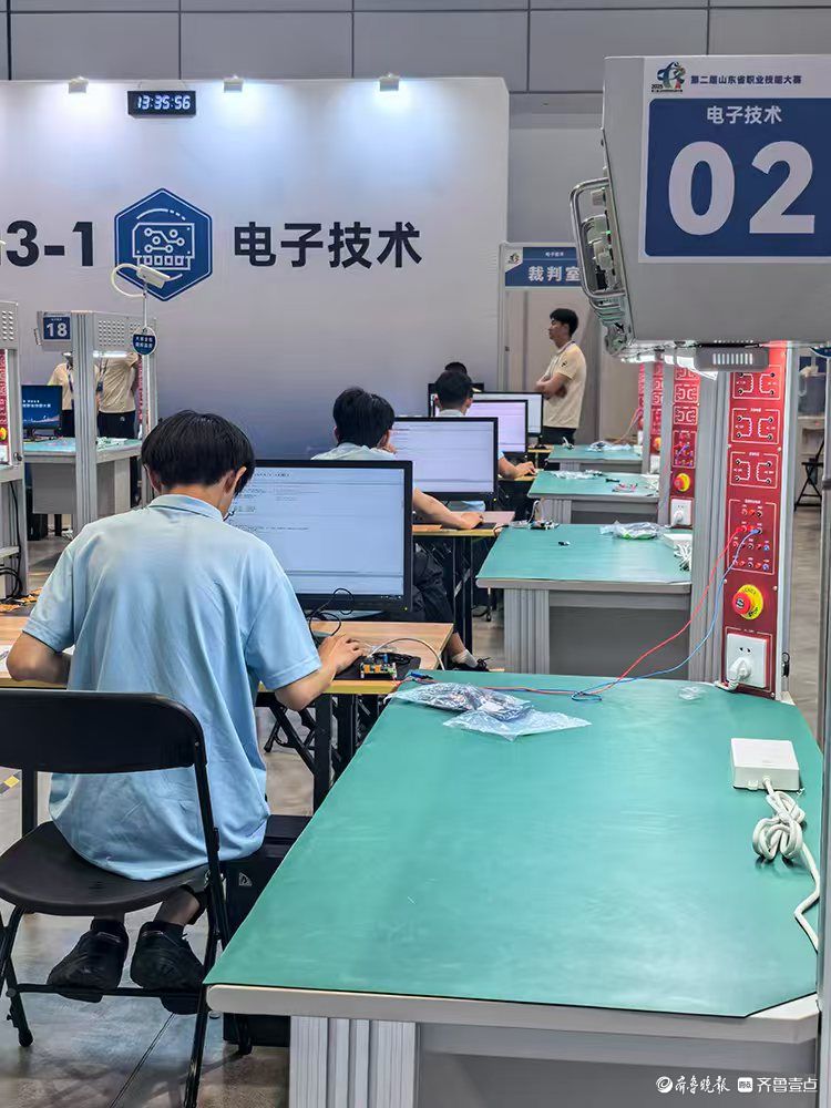 千余名技能人才济南大比武