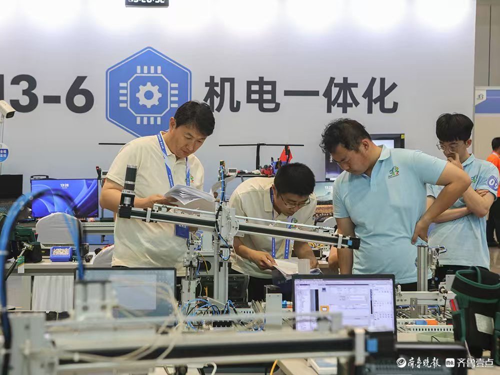 千余名技能人才济南大比武