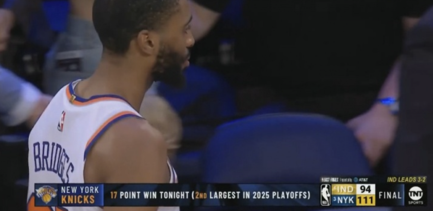 NBA东决|拒绝出局！尼克斯17分大胜步行者，扳回一城