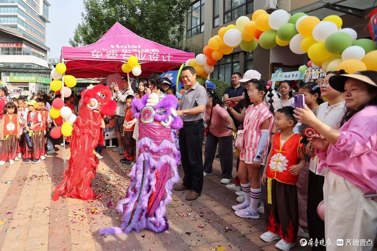 当六一遇上端午,济南望岳路小学“童趣集市”开市啦