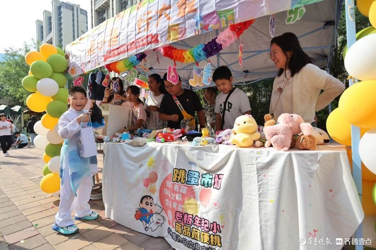 当六一遇上端午,济南望岳路小学“童趣集市”开市啦