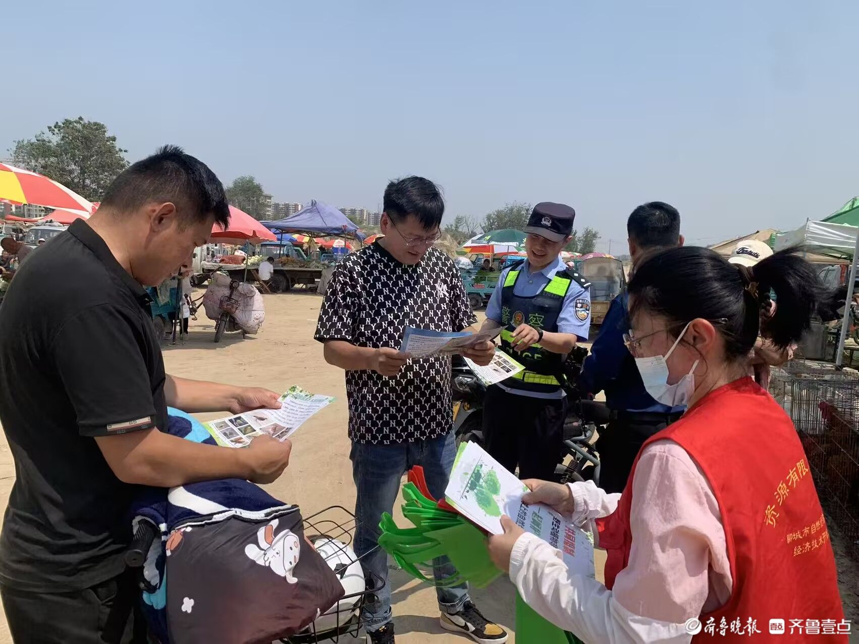 开发区开展野生动物保护联合执法宣传活动​