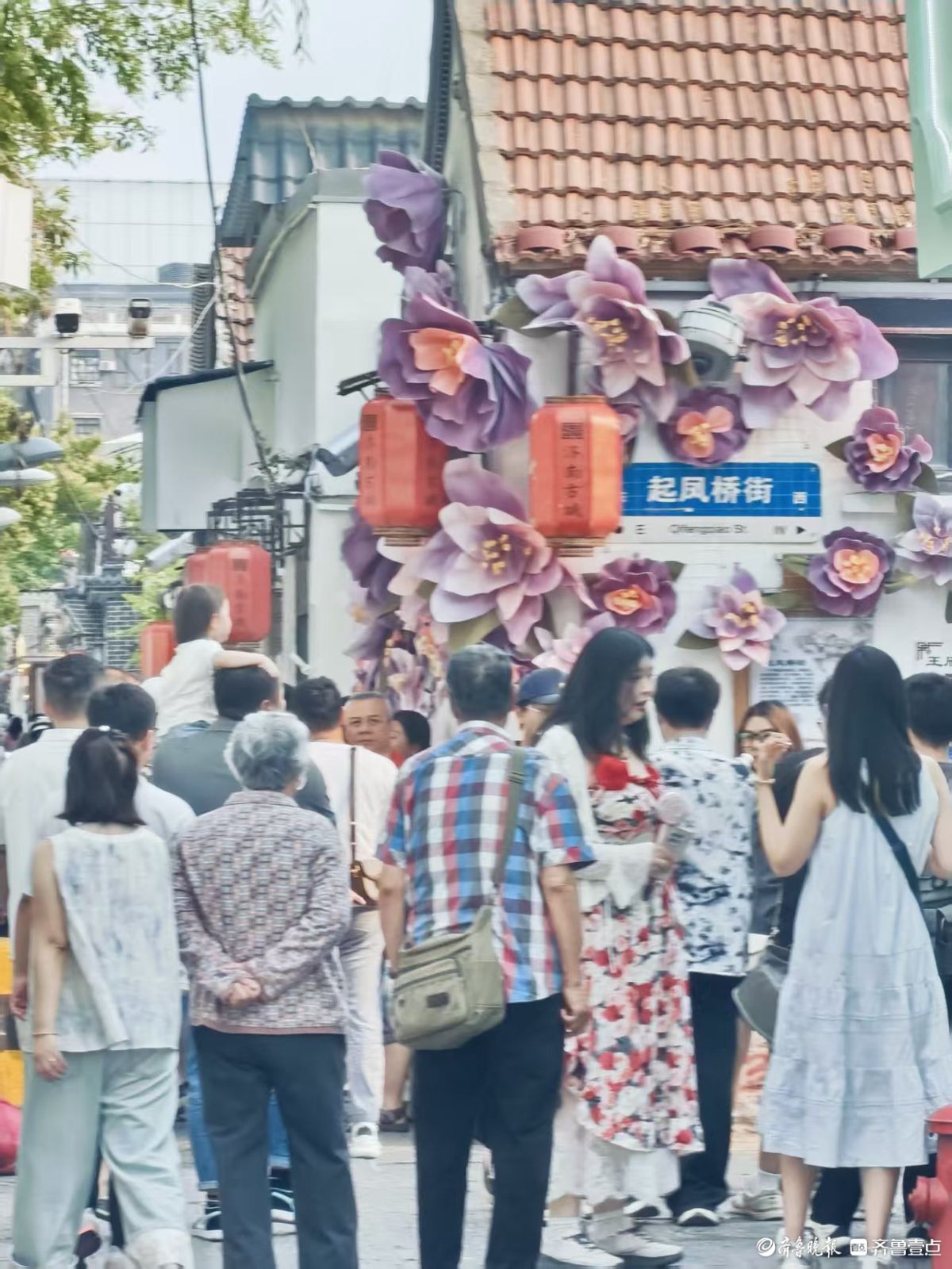济南网红打卡地起凤桥