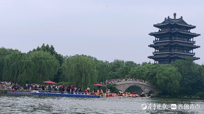 果然视频｜喝大碗茶，逛非遗市集，天下第一泉假期“上大分”