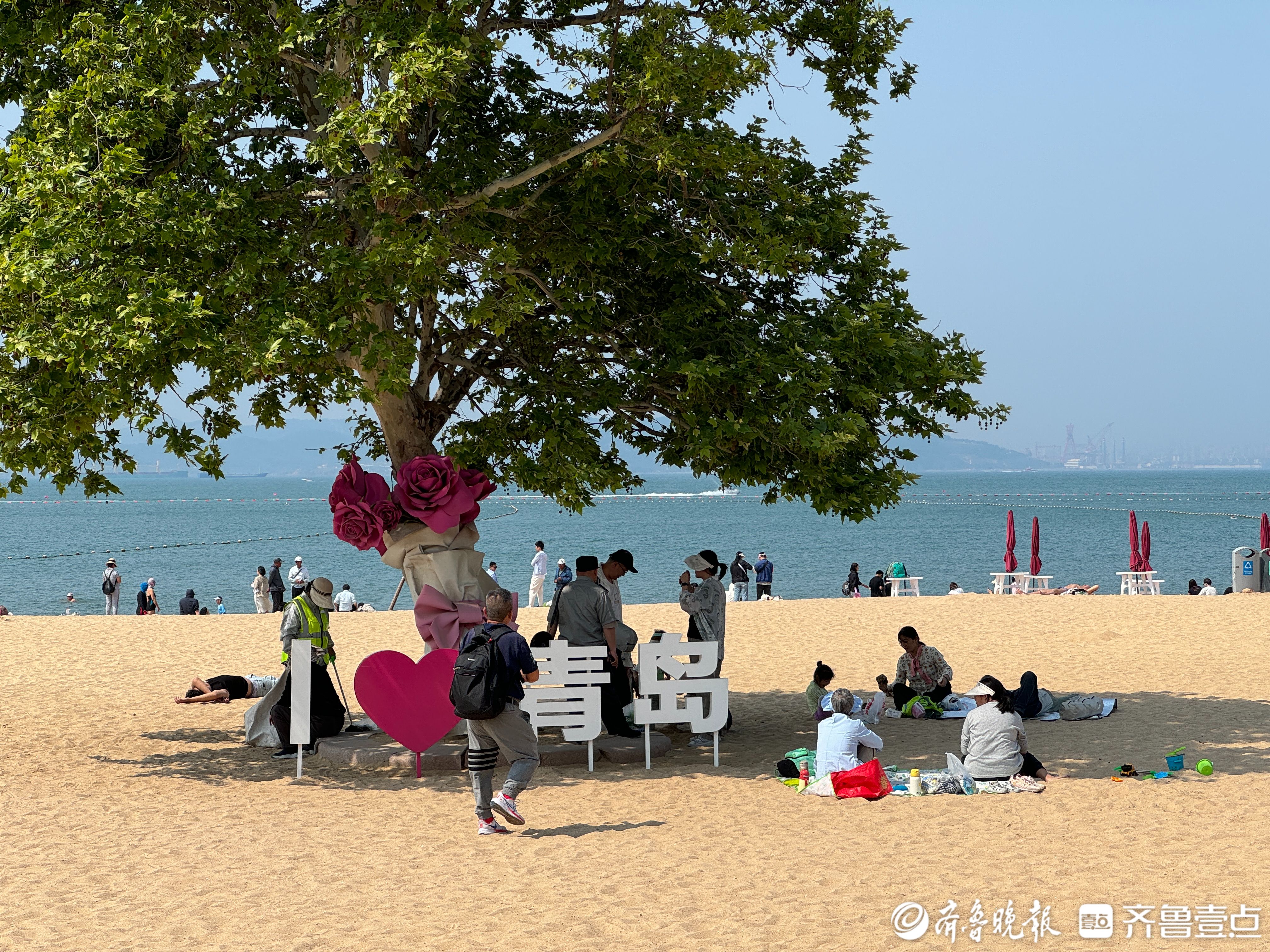 可以洗海澡啦！6月1日青岛第一海水浴场开放