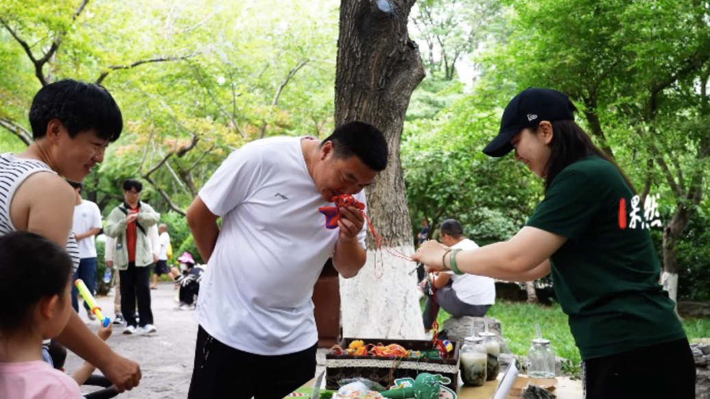 果然视频|可赏可玩可吃，端午假期的快乐，是五龙潭公园给的