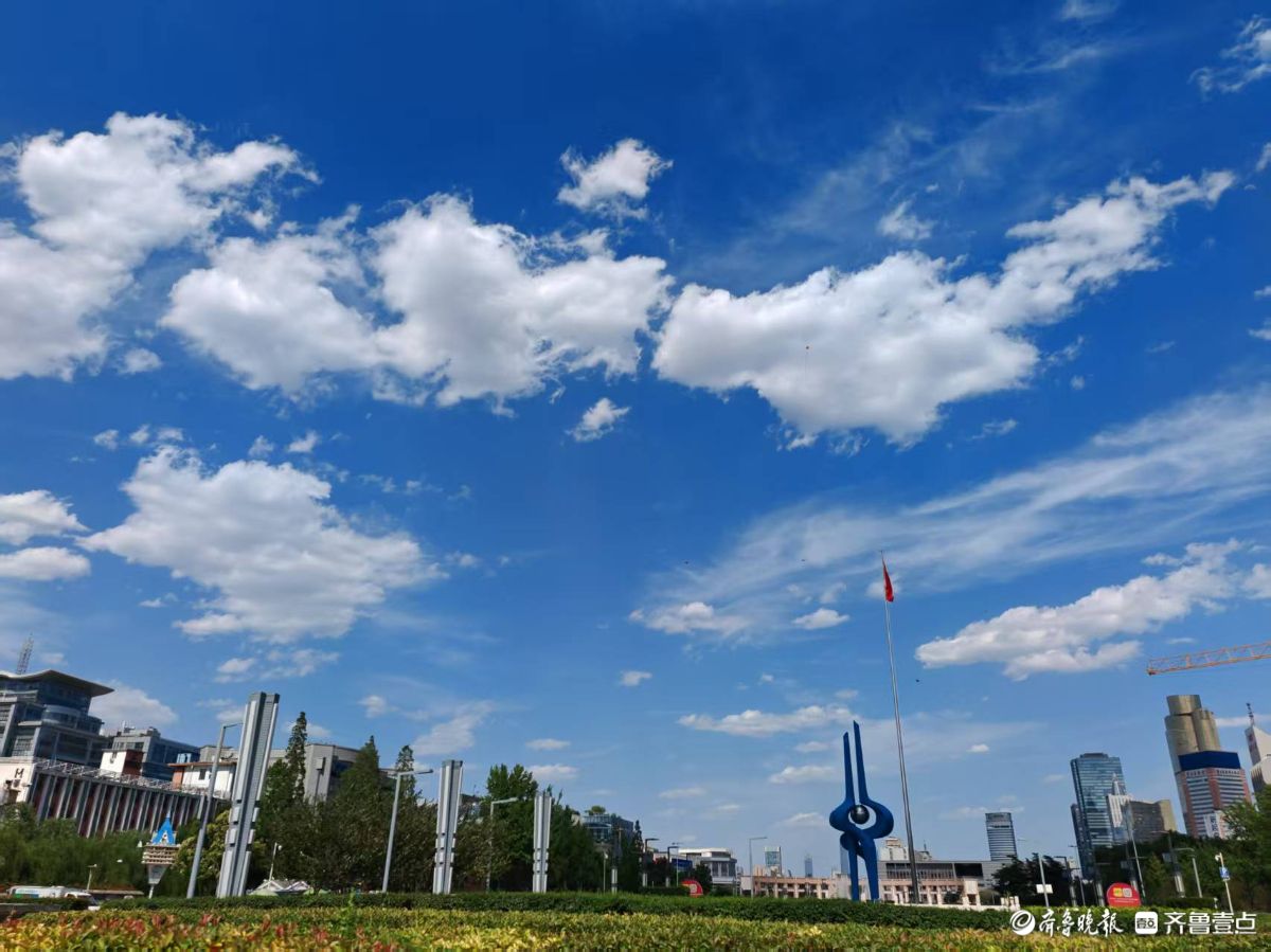 济南六月天，晴空万里
