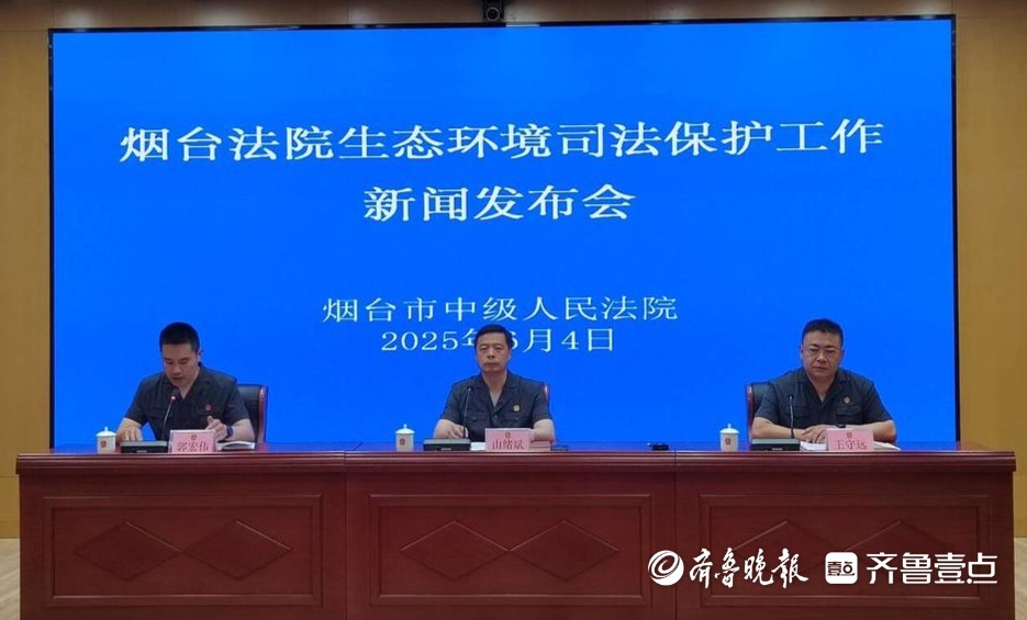 2024年以来，烟台法院审结各类环境资源案件1378件