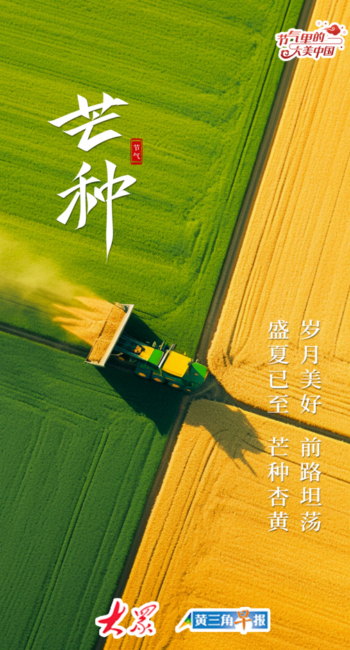 海报|夏雨连绵至，芒种好耕时
