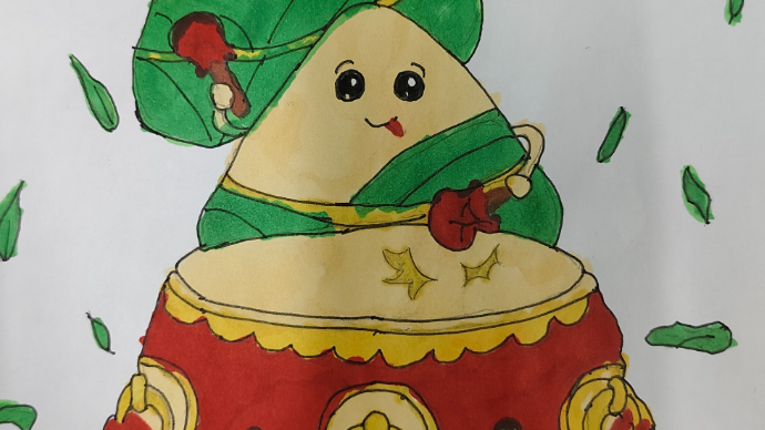 光影中的节日|小朋友们奇思妙想，投稿作品超级出“粽”
