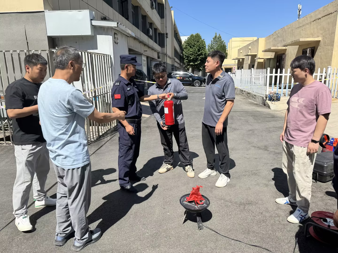 济南市第七人民医院开展有限空间应急演练及消防培训
