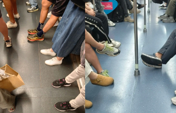 果然独家|夏天穿凉鞋的人少了