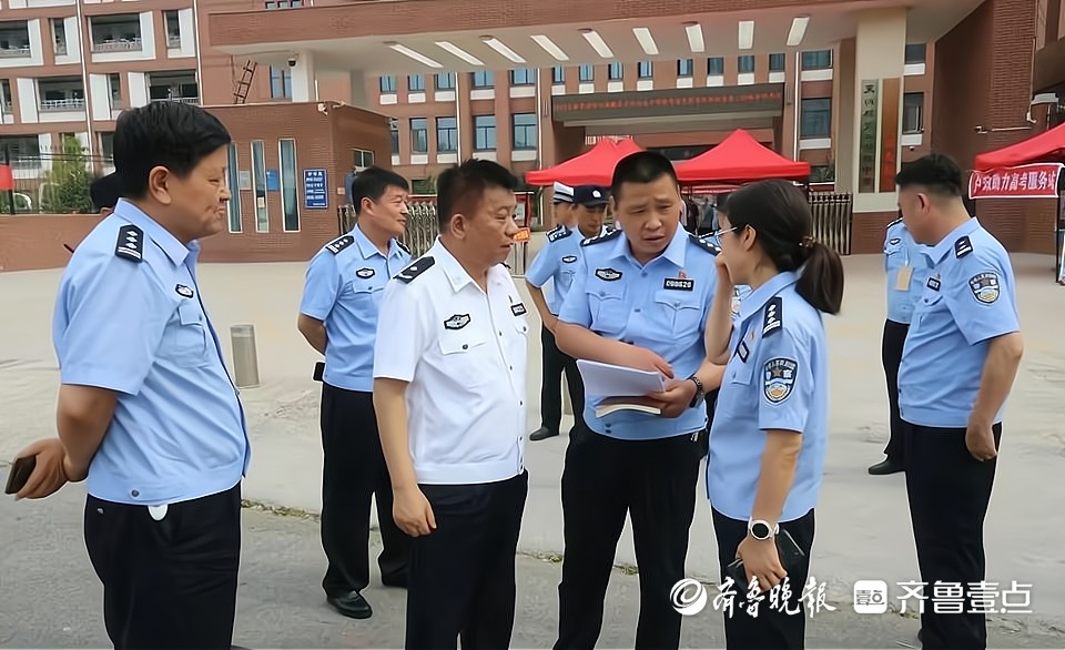 护航高考｜高考首日 全力以“护”！东明公安沉着“答卷”
