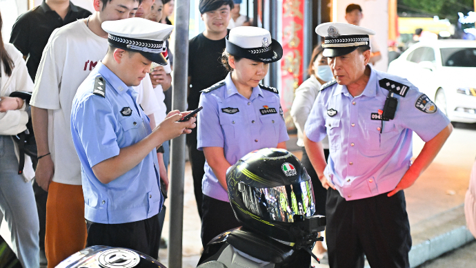 菏泽交警开展“静音护考”专项整治，为高考保驾护航