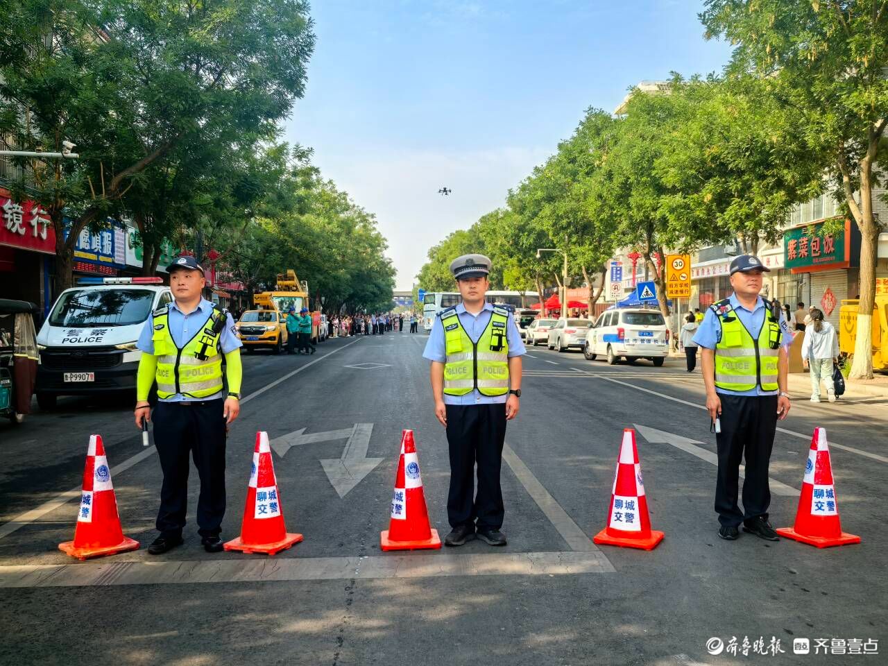  坚守一线全力护航高考，阳谷交警收到“爱心午餐”