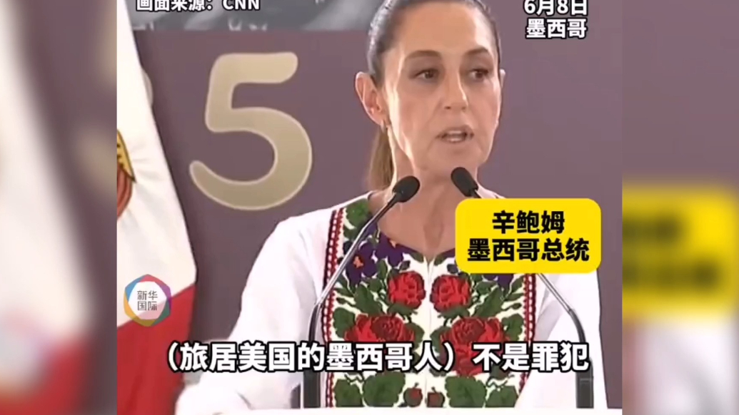 果然视频·看天下|墨西哥总统：移民不是罪犯