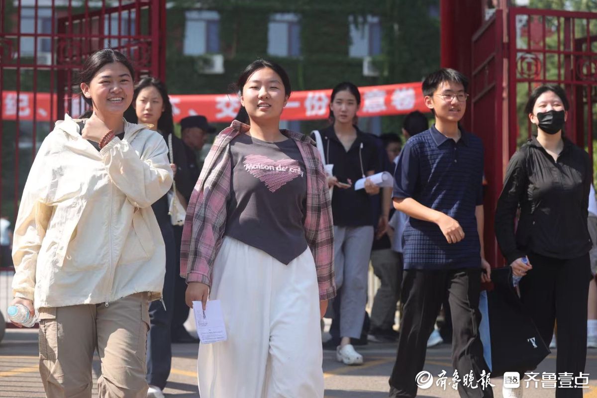 逐梦初夏，济南中考生提前赴考场“踩点”