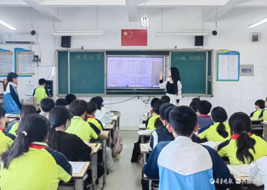 集智同心探教学——广平镇焦集小学开展数学教研活动